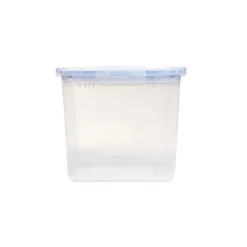 Homz 13 in. H x 23 in. W x 14.75 in. D Stackable Storage Tote (Pack of 6)
