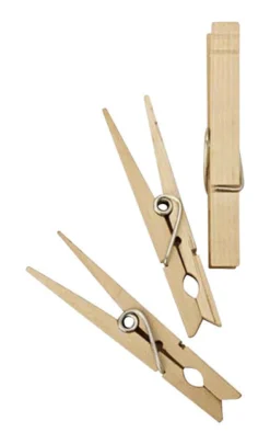 Homz Wood Clothes Pins