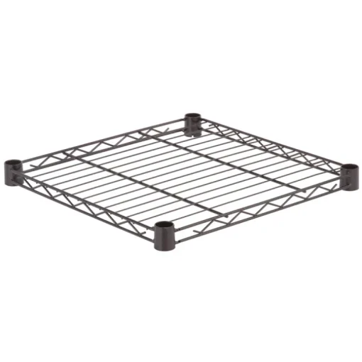 Honey Can Do 1 in. H x 18 in. W x 18 in. D Black Steel Shelf