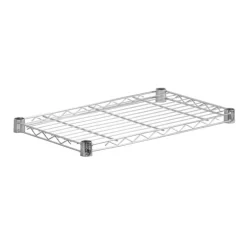 Honey Can Do 1 in. H x 36 in. W x 14 in. D Steel Shelf Rack (Pack of 4)
