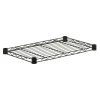 Honey Can Do 1 in. H x 18 in. W x 24 in. D Steel Shelf Rack Black