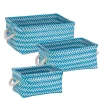 Honey Can Do 6 in. H x 10 in. W x 13 in. D Tote Bin (Pack of 6)