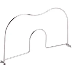 Honey Can Do SHF-04041 14" X 8" Chrome Shelf Divider (Pack of 10)