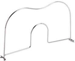 Honey Can Do SHF-04041 14" X 8" Chrome Shelf Divider (Pack of 10)