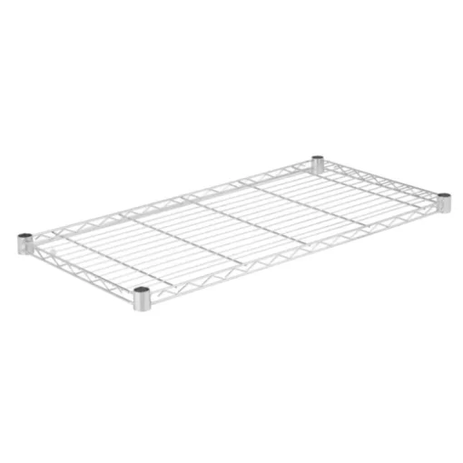 Honey Can Do SHF350C1836 36" X 18" 250 Lb Capacity Chrome Shelf (Pack of 4)