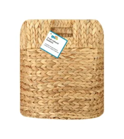 Honey-Can-Do 3.17 cu ft Natural Organizer Bin 14 in. H X 16 in. W X 22 in. D