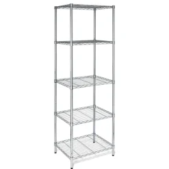 Honey-Can-Do 72 in. H X 24 in. W X 18 in. D Steel Multi Rack Shelving Unit