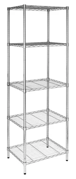 Honey-Can-Do 72 in. H X 24 in. W X 18 in. D Steel Multi Rack Shelving Unit