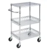 Honey-Can-Do 40 in. H X 18 in. W X 24 in. D Utility Cart