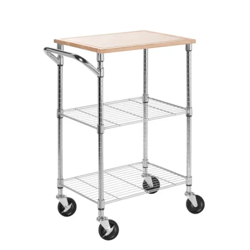 Honey-Can-Do 37-1/2 in. H X 28-1/2 in. W X 17-3/4 in. D Utility Cart