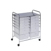 Honey-Can-Do 29 in. H X 15-1/4 in. W X 23-1/4 in. D Storage Cart