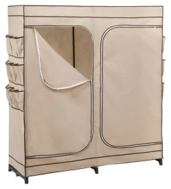 Honey-Can-Do 63 in. H X 19-11/16 in. W X 60 in. L Polyester Wardrobe Organizer 1 pk