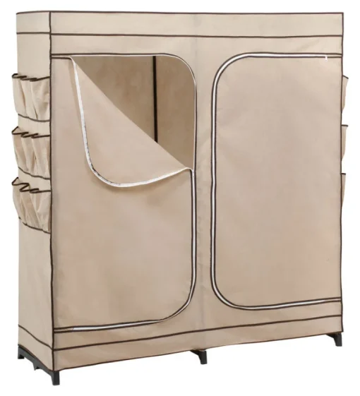 Honey-Can-Do 63 in. H X 19-11/16 in. W X 60 in. L Polyester Wardrobe Organizer 1 pk