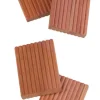 Honey-Can-Do 3 in. H X 1-3/4 in. W X 1/2 in. L Wood Cedar Hanger Rings 4 pk