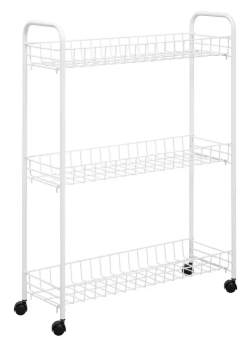Honey-Can-Do 31-1/4 in. H X 7-7/8 in. W X 16 in. D Utility Cart