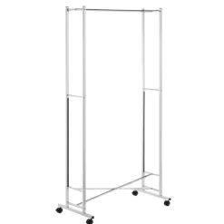 Honey-Can-Do 68 in. H X 18.25 in. W X 34 in. L Steel Garment Rack