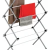 Honey-Can-Do 42.1 in. H X 29 in. W X 14.2 in. D Steel Accordian Collapsible Clothes Drying Rack