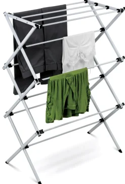 Honey-Can-Do 42.1 in. H X 29 in. W X 14.2 in. D Steel Accordian Collapsible Clothes Drying Rack