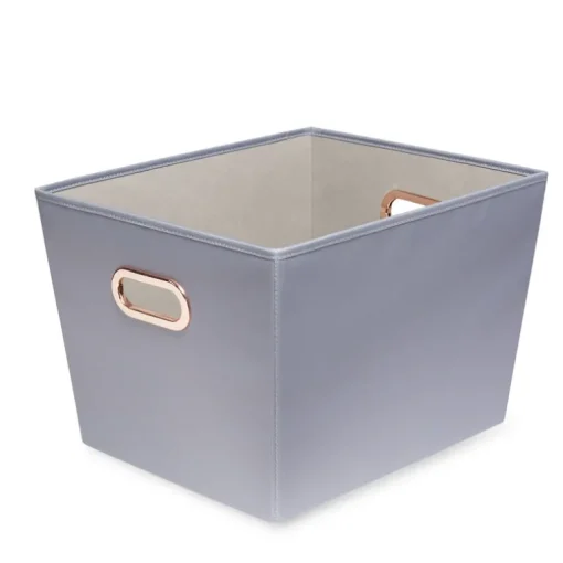 Honey-Can-Do 11 in. H X 13 in. W X 16 in. D Tote Bin