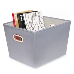 Honey-Can-Do 11 in. H X 13 in. W X 16 in. D Tote Bin