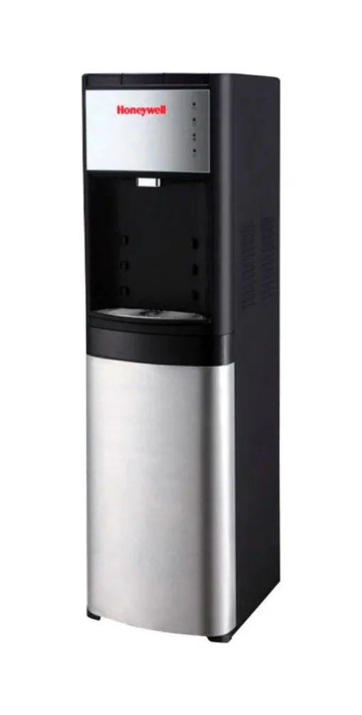 Honeywell 5 gal Black/Silver Free-Standing Water Dispenser Stainless Steel