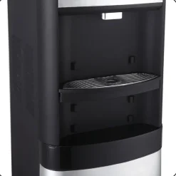 Honeywell 5 gal Black/Silver Free-Standing Water Dispenser Stainless Steel