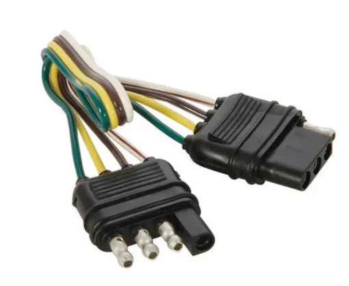 Hopkins 4 Flat Trailer Wiring Extension 12 in.