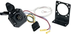 Hopkins 6 Round to 4 Flat Multi-Tow Adapter
