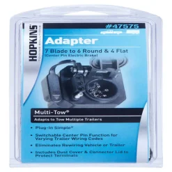 Hopkins Multi-Tow 7 Blade to 6 Round and 4 Flat Trailer Adapter