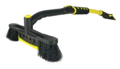 Hopkins Polar Vortex Black Extendable Ice Scraper/Snow Broom 48 in.
