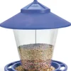 Hopper Granary Bird Feeder, Assorted Colors, 4-Lb.