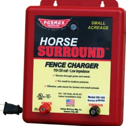 Horse Surround Electric Fence Charger, 5-Mile, Low Impedance, 110-Volt
