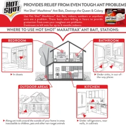 Hot Shot MaxAttrax Ant Bait (Pack of 12)