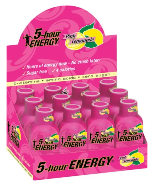 5-hour Energy 140189 1.93 Oz Pink Lemonade 5-Hour Energy® (Pack of 12)