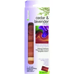 Household Essentials Natural Cedar and Lavender Scent Odor Eliminator 2.75 in. Wood