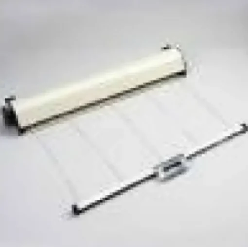 Household Essentials 5-Line Silver Aluminum Retractable Clothesline 8 L in.