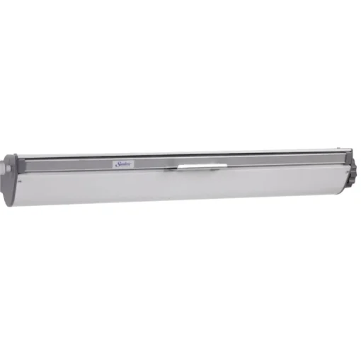 Household Essentials 5-Line Silver Aluminum Retractable Clothesline 8 L in.