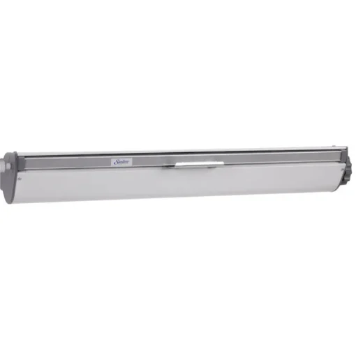 Household Essentials 5-Line Silver Aluminum Retractable Clothesline 8 L in.