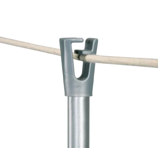Household Essentials Sunline 1.75 in. L Silver Steel Clothesline Prop (Pack of 6)