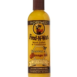 Howard Feed-N-Wax Orange Scent Wood Protector 16 oz. Gel