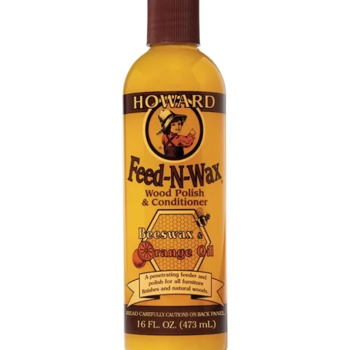 Howard Feed-N-Wax Orange Scent Wood Protector 16 oz. Gel