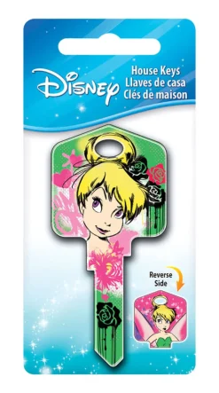 Howard Keys Disney Fairy House Key Blank Single sided For Kwikset and Titan Locks (Pack of 5)