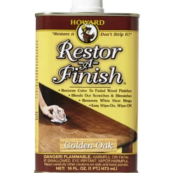 Howard Restor-A-Finish Semi-Transparent Golden Oak Oil-Based Wood Restorer 1 pt