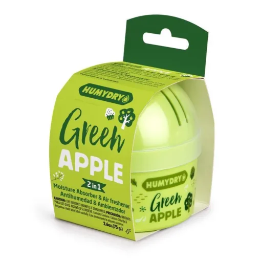 Humydry Green Apple Scent Moisture Absorber & Air Freshener 2.64 oz Solid 1 pk