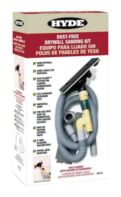 Hyde Polypropylene Dust-Free Vacuum Pole Sander Kit