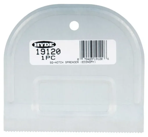 Hyde Value Series 0.63 in. H X 4.8 in. W X 4.8 in. L Steel Spreaders Notch 25 pk