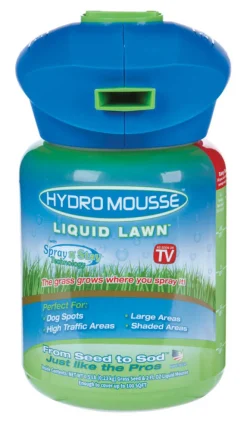 Hydro Mousse Liquid Lawn As Seen on TV Fescue Blend Full Sun Grass Seed 0.5 lb.