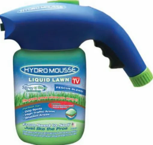 Hydro Mousse Liquid Lawn As Seen on TV Fescue Blend Full Sun Grass Seed 0.5 lb.