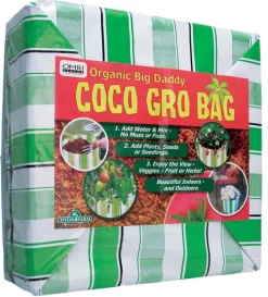 Hydrofarm Plant!t Big Daddy Organic Coco Gro Bag 0.5 cu. ft.