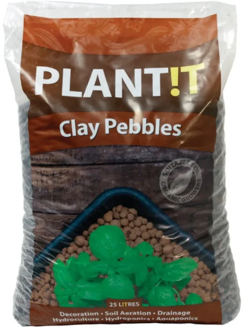 Hydrofarm Gmc25l 8mm To 16mm 25 Liters Clay Pebbles